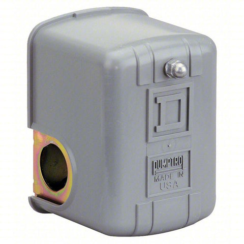 SQUARE D Pressure Switch: 1/4 in FNPS/(1) Port, 120/150 psi