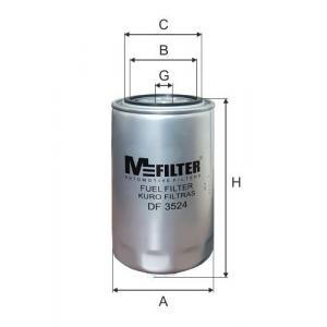 Diesel Fuel Filter, DF35-2-4