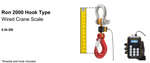 Ron 2000 Hook Type Wired Crane Scale 0.5t-30t