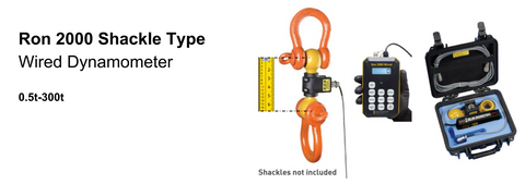 Ron 2000 Shackle Type Wired Dynamometer 0.5t-300t